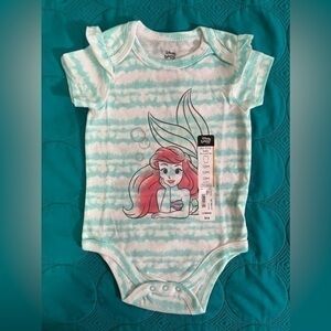 Disney Ariel Little Mermaid onesie 12M
